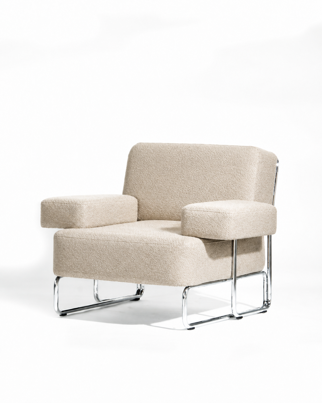noranora.003 sofa lounge chair with arms Beige