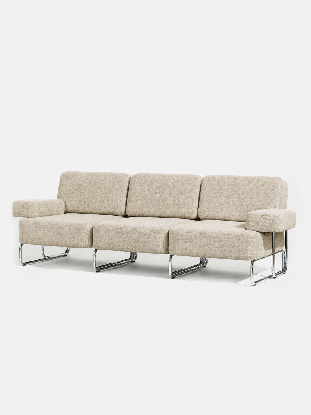 noranora.003 sofa three seater with arms Beige
