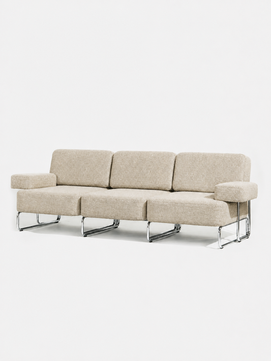 noranora.003 sofa three seater with arms Beige