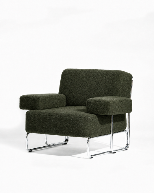 noranora.003 sofa lounge chair with arms Green