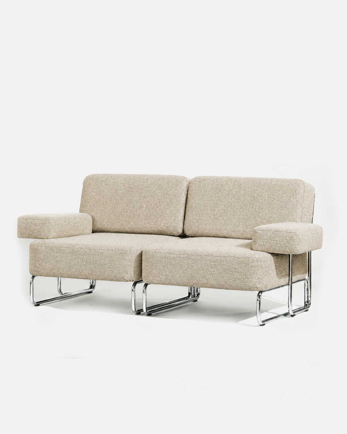noranora.003 sofa two seater with arms Beige
